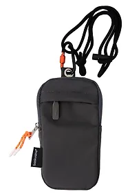 Купить Сумочка на молнии Серая (текстиль) (21х12) (12-12721-202511-RIB-03) — Фото №1