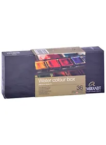 Купить Краски акварельные Rembrandt 36цв, мет.кор., Royal Talens — Фото №1