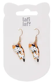 Купить Сережки Котята (2шт) (пластик) (12-48782-202405-AC4) (Lafilaf) — Фото №1