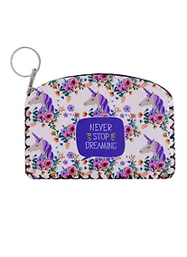 Купить Кошелек на молнии Единороги (9х13) (кожзам) — Фото №1