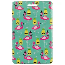 Купить Чехол для карточек Фламинго и ананас с усами (ДК2017-101) — Фото №1