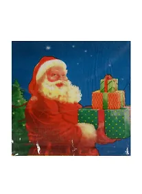 Купить Салфетки 2-хслойные Дед мороз с подарками (227) (11091703) (упаковка) — Фото №1