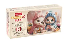 Купить Пазл 20 элементов "Глазки, ушки, носики" 16,5х23см — Фото №1