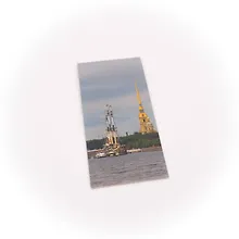 Купить Магнитная закладка, арт. ЗМСПб-04-01, Петропавловская крепость с корабликом — Фото №1