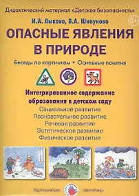 Купить Опасные явления в природе. Беседы по картинкам. Основные понятия. Дидактический материал "Детская безопасность" — Фото №1