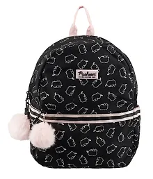 Купить Рюкзак "Pusheen" 1отд., 38,5*29*15 черный, полиэстер, карман для ноутбука, регул.лямки, светоотраж.элем. — Фото №1