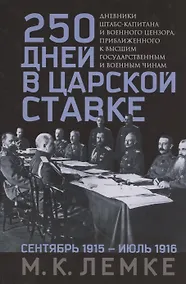 Купить 250 дней в царской Ставке. Дневники штабс-капитана и военного цензора, приближенного к высшим государственным и военным чинам — Фото №1