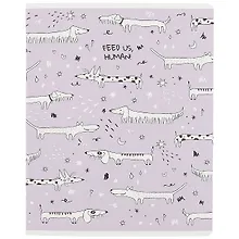 Купить Тетрадь в клетку Be Smart, "Feed us. Собаки", 48 листов — Фото №1