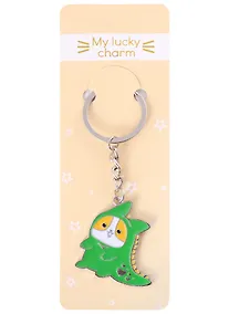 Купить Брелок My lucky charm Корги-динозаврик (металл) — Фото №1