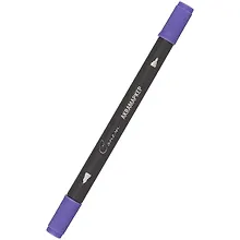 Купить Маркер акварельный "Сонет", двухсторон., кисть и тонкий наконечник, ультрам. фиолет., сонет — Фото №1