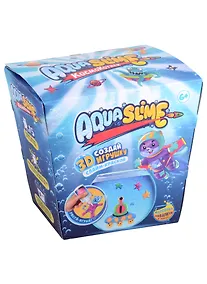 Купить Aqua Slime. Средний набор для изготовления фигурок из цветного геля — Фото №1