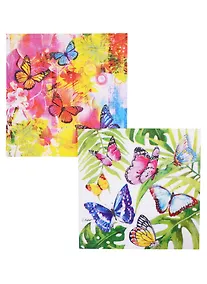 Купить Набор салфеток для декупажа Яркие бабочки 2 шт. 1333235/21521 — Фото №1