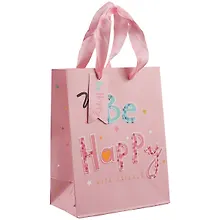 Купить Пакет А5 23*18*10  "Happy holiday" жен., бум.мат.ламинат — Фото №1