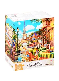 Купить Пазл Кафе в Париже (Limited Edition) 1000 элементов Step Puzzle 79809 — Фото №1