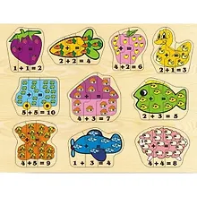 Купить Пазл. Арифметический. дерево. 30 элементов. -Китай: D119А 275146 — Фото №1