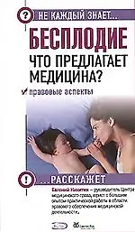 Купить Э.НКЗ.Бесплодие.Что предлагает медицина?Прав.аспек — Фото №1