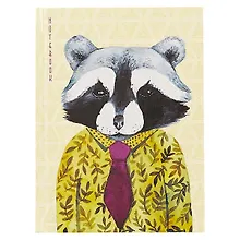 Купить Записная книжка «Енот на работе», 96 листов, А6 — Фото №1