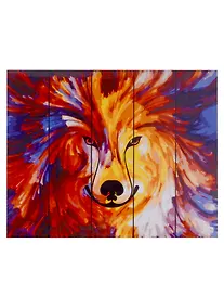 Купить Рисование по дереву. Образ волка — Фото №1