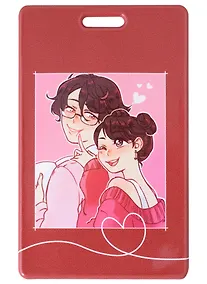 Купить Чехол для карточек Аниме парочка (цветные) — Фото №1