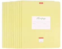 Купить Тетради в клетку Hatber, "Пастель Салатовая", 12 листов, 10 штук — Фото №1