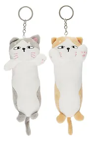 Купить Брелок Котик-обнимашка (текстиль) (16см) (12-00751-20-03) — Фото №1