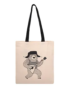 Купить Сумка-шоппер From Russia with love Slavic Rave Мишка с балалайкой (текстиль) (40х32) (СК2025-310) — Фото №1