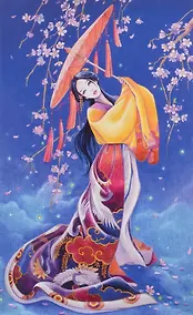 Купить Набор для творчества. Картина по номерам. ПАННО "Гейша" — Фото №1