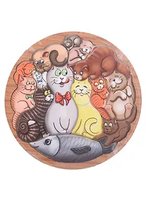 Купить Головоломка «Коты» — Фото №1