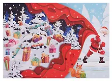 Купить Адвент-календарь Подарок с окошками-сюрпризами (картон) (41,5х29,5) (90662) — Фото №1