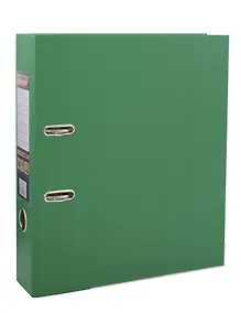 Купить Папка архивная 70мм А4 зеленая, бумвинил, прозр.карман, — Фото №1