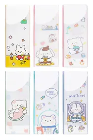 Купить Пенал корпусный "Милые животные" на кнопке, ассорти — Фото №1