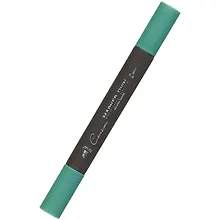 Купить Маркер художественный "Сонет" темно-зеленый, двухсторон., тонк. и широк.долото, Сонет — Фото №1