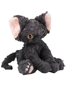 Купить Мягкая игрушка Котик сидит (серый) (Корниш рекс) (25см) (14-1253-202505-T36) — Фото №1