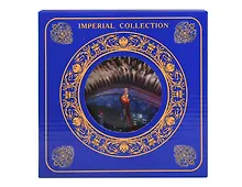 Купить Тарелка декоративная Олимпийский салют (фарфор) (15см) (Адлер) (15-6-165K1) — Фото №1