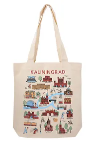 Купить Сумка-шоппер Карта Калининграда (1181399) — Фото №1
