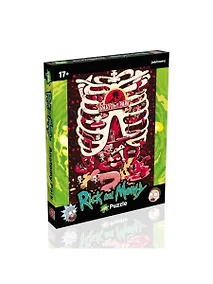 Купить Пазл Rick&Morty/Рик и Морти Анатомия, 1000 деталей — Фото №1