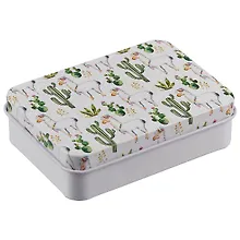 Купить Шкатулка Ламы и кактусы (9*7*3см) (металл) — Фото №1