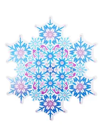 Купить Плакат вырубной А4 "Снежинка" — Фото №1