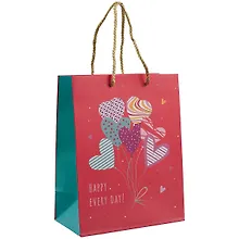 Купить Пакет А5 23*18*10 "Happy birthday.Basic" жен., бум.мат.ламинат — Фото №1