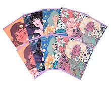 Купить Тетради в клетку Listoff, Girls style, 48 листов, 10 штук, в ассортименте — Фото №1