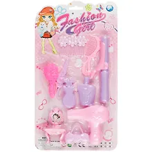 Купить Набор парикмахера Fashion Girl, 10 предметов (блистер) 3+ — Фото №1