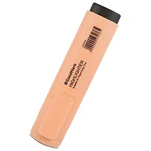 Купить Текстовыделитель GoodMark, пастельный персиковый — Фото №1