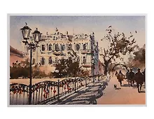 Купить Открытка Астрахань Мост влюбленных — Фото №1