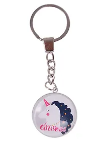 Купить Брелок Единорог (стекло) (3,3см) — Фото №1