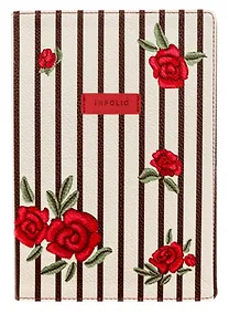 Купить Ежедневник недатированный, Infolio, Allure,14*20см, 320стр., интегральный переплет, красный — Фото №1