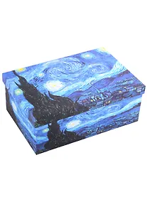 Купить Коробка подарочная "Звездная ночь" 23*15,5*9см, картон — Фото №1