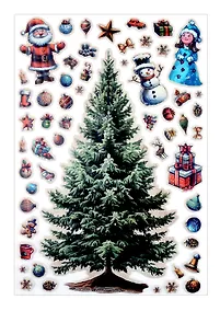 Купить Наклейки объемные 170х290  (Наряжай-КА 2) — Фото №1