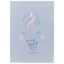 Купить Папка-уголок «Pastel unicorn», А4 — Фото №1