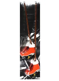 Купить Новогоднее подвесное украшение Красные коньки (набор из 2 шт.) (23,5х7,5) — Фото №1