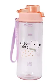 Купить Бутылка Собачка Cute Dog (персиковая крышка, пластик) (600мл) (12-7306-202510-STB-52) — Фото №1